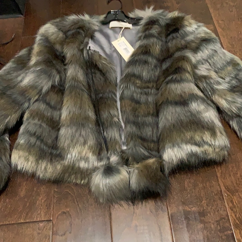 Ramy Brook Krissy faux fur jacket